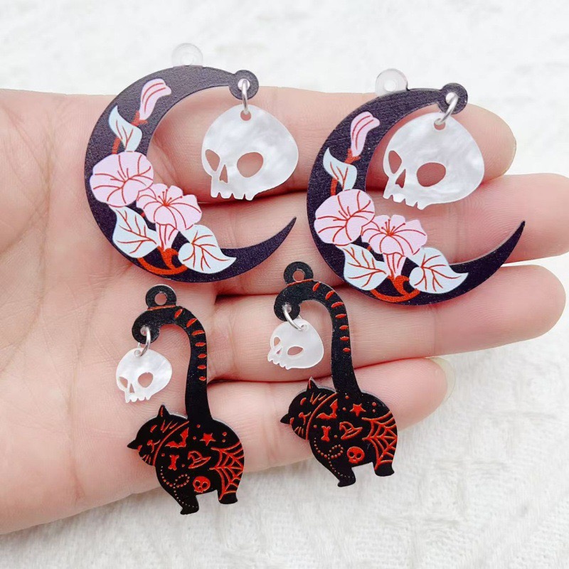 Jewelry Making Earrings - 10 قطع من المجوهرات الأكريليكية بتصميم