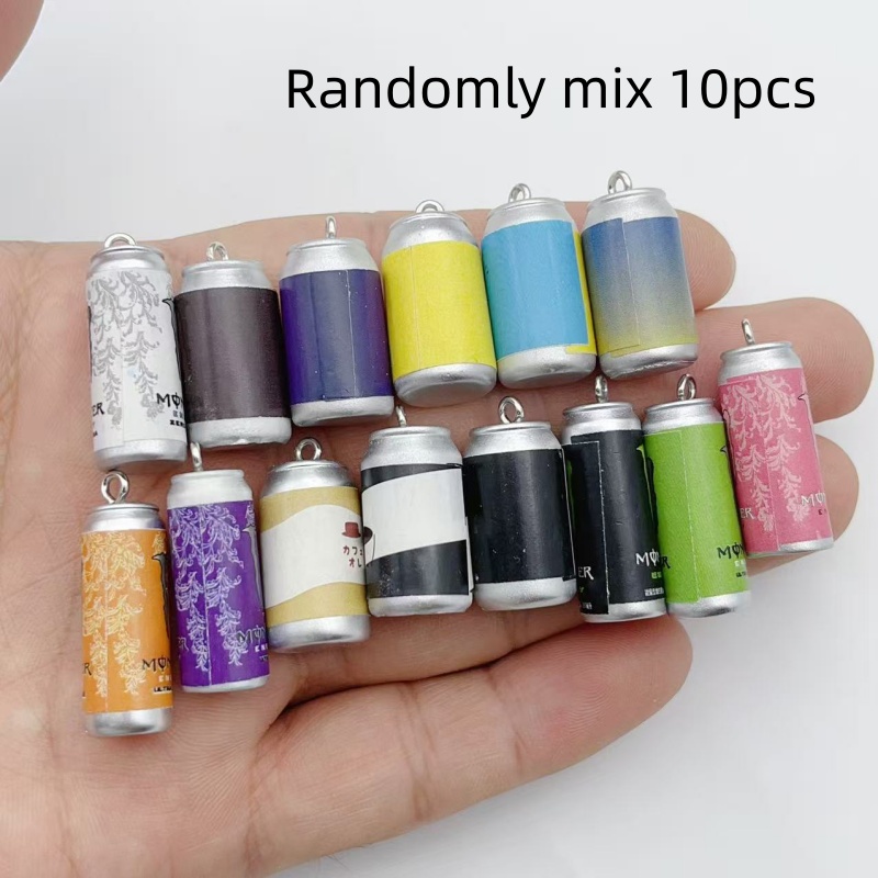 Jewelry Making Parts - 10 قطع من الحلي الراتنجية الصغيرة