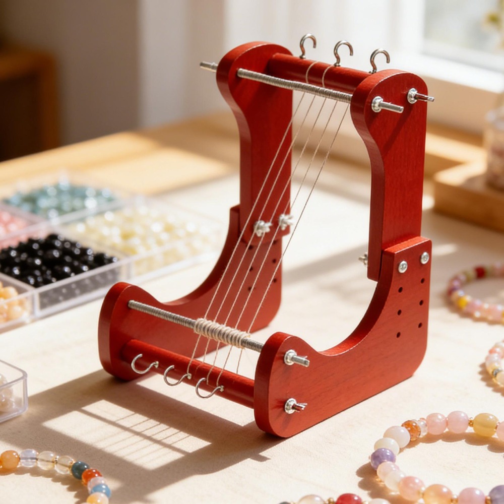 Jewelry Making Diy Kit - طقم نول خشبي لصنع الخرز قابل