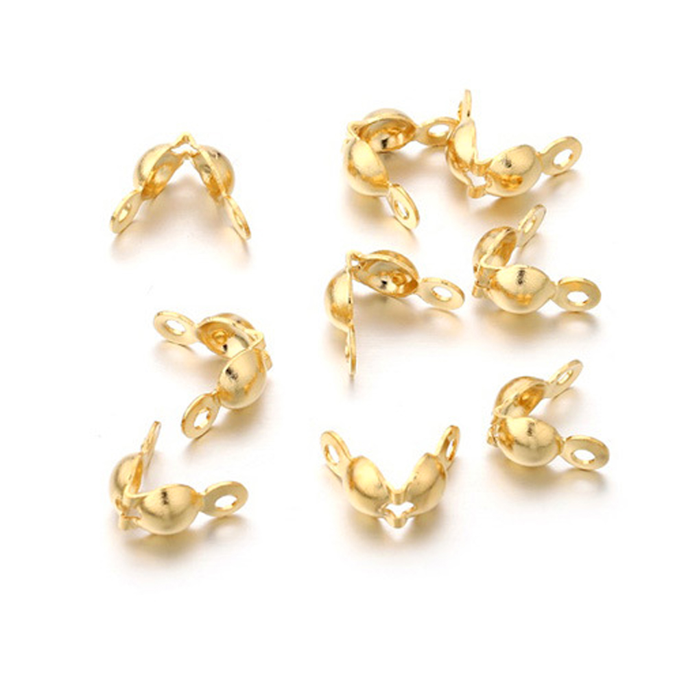 Jewelry Making Knots For Clasps - 100 قطعة الفولاذ المقاوم للصدأ مطلية