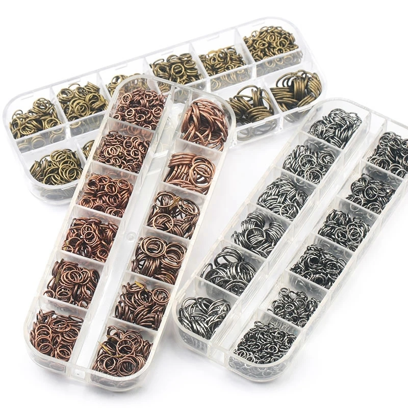 1050 قطعة حلقات قفز مفتوحة مطل - مراجعة Jump Ring Assorted وسعره