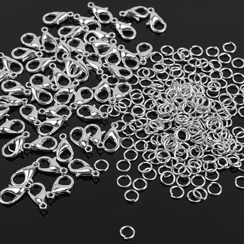 1/2/300 قطعة مشابك جراد البحر  - مراجعة Jewelry Making Hoops وسعره