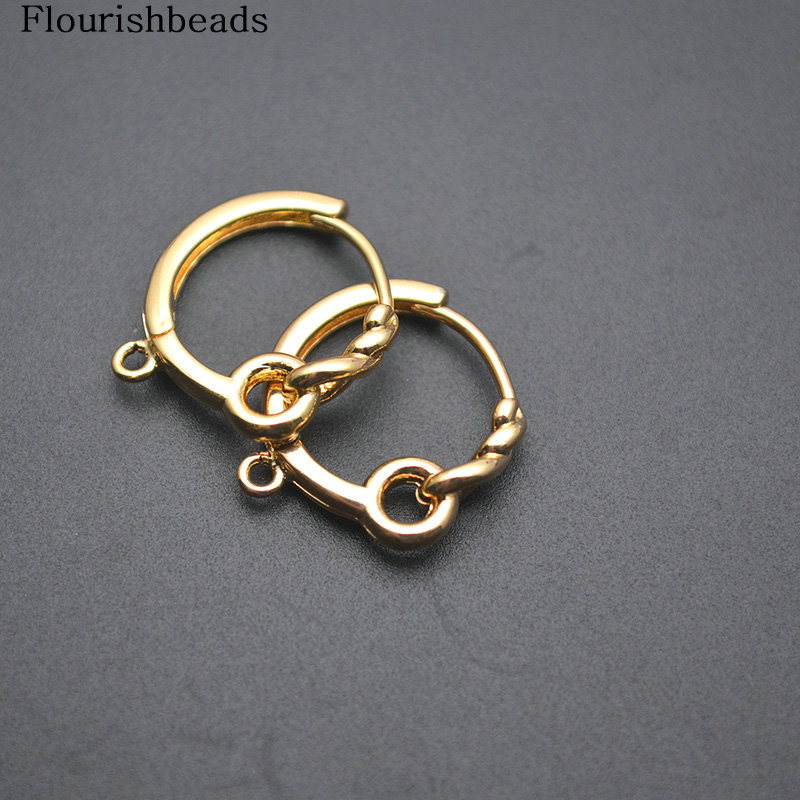 30 قطعة دائرة مستديرة ملتوية 1 - مراجعة Jewelry Making Hoops وسعره