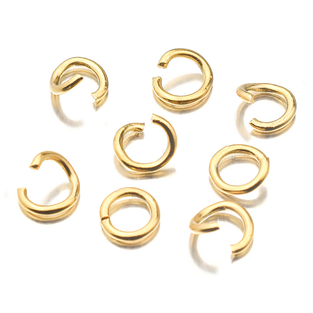 100 قطعة مجموعة 4 6 8 10 مللي  - مراجعة Jump Ring Assorted وسعره