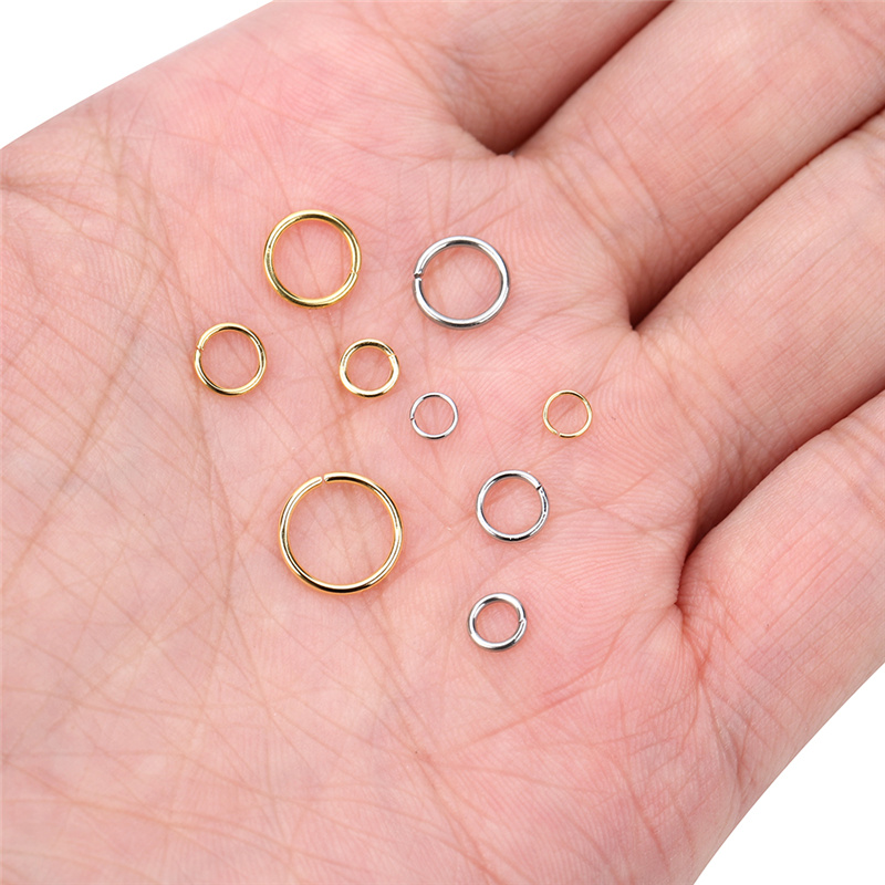 100 قطعة PVD أبدا تتلاشى الفول - مراجعة Jump Ring Assorted وسعره