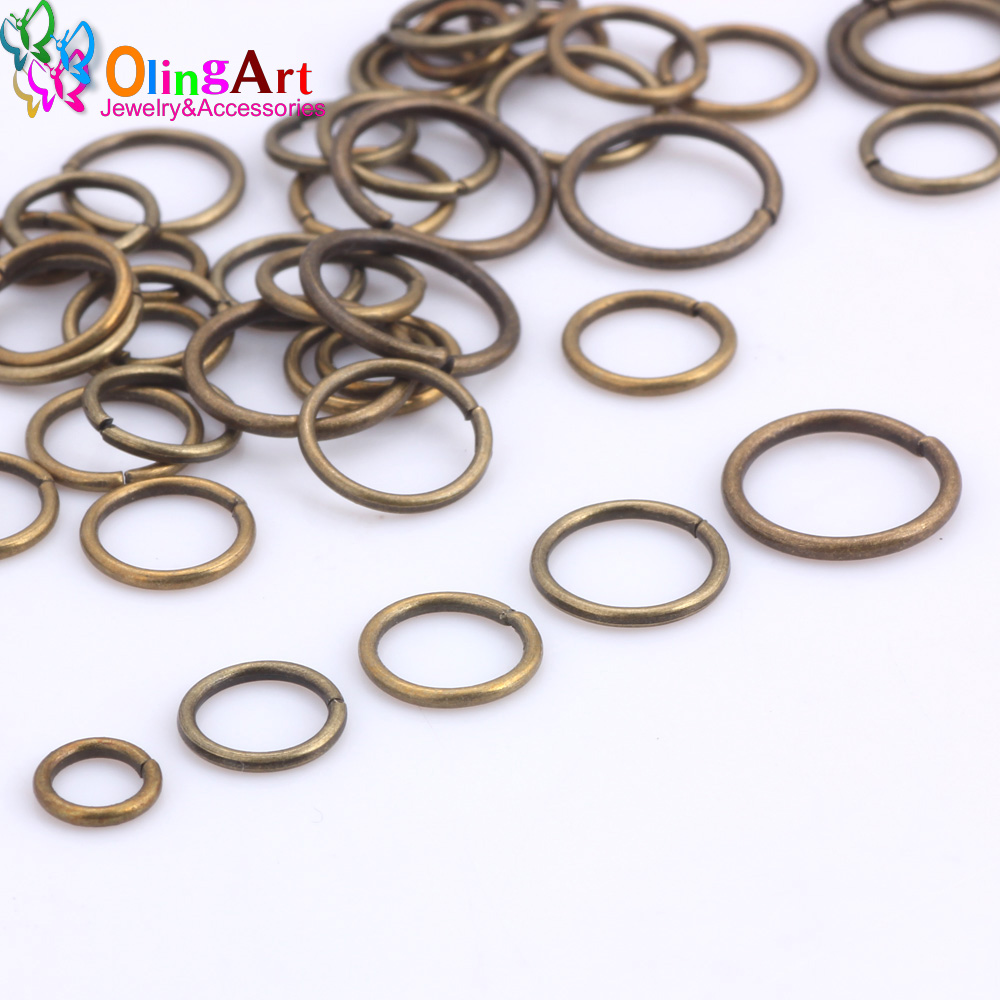 حلقات برونزية مطلية من OlingAr - مراجعة Jump Ring Assorted وسعره