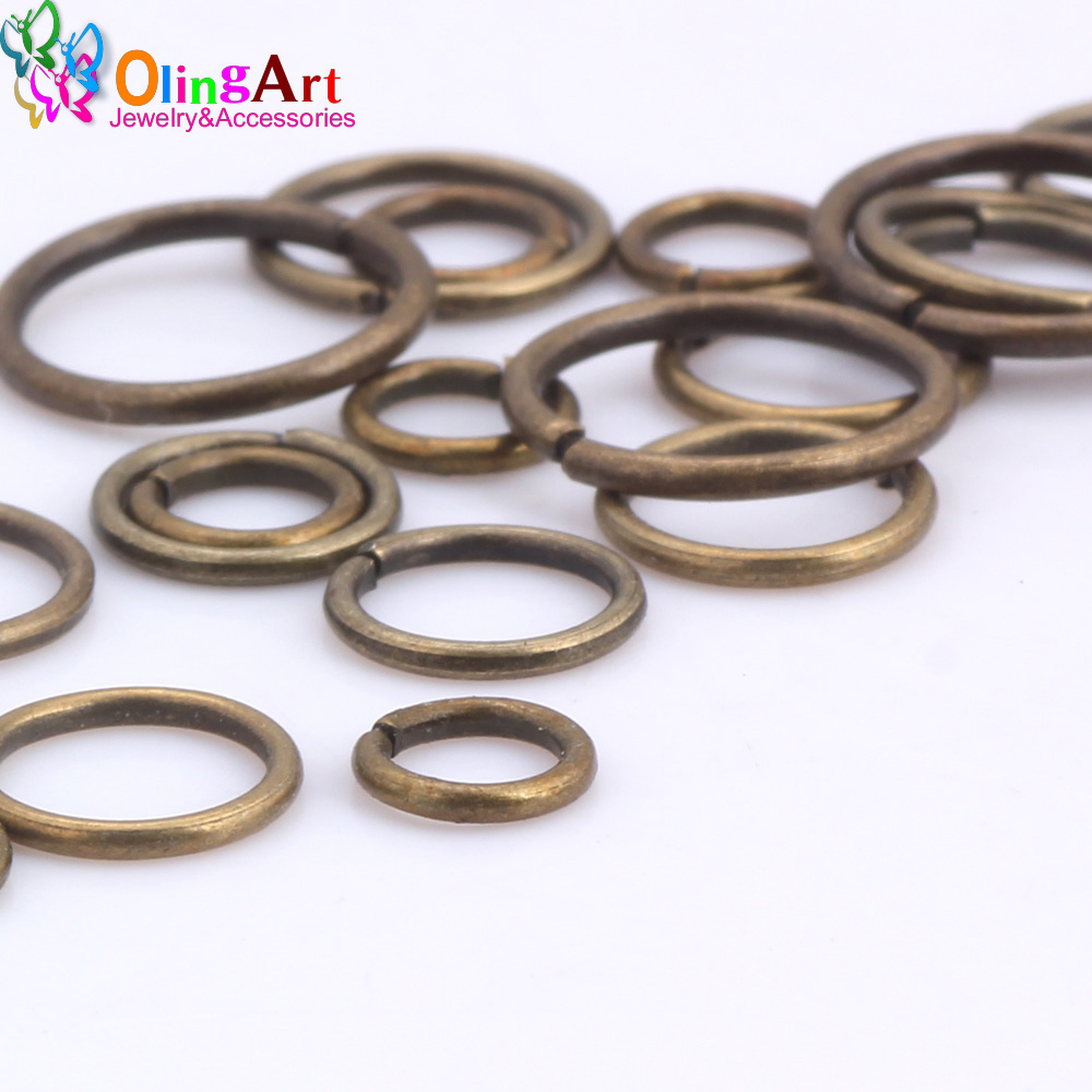 حلقات برونزية مطلية من OlingAr - مراجعة Jump Ring Assorted وسعره