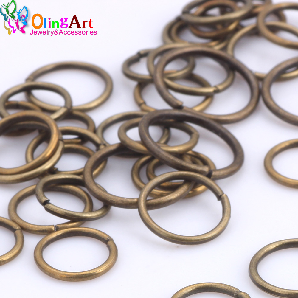 حلقات برونزية مطلية من OlingAr - مراجعة Jump Ring Assorted وسعره