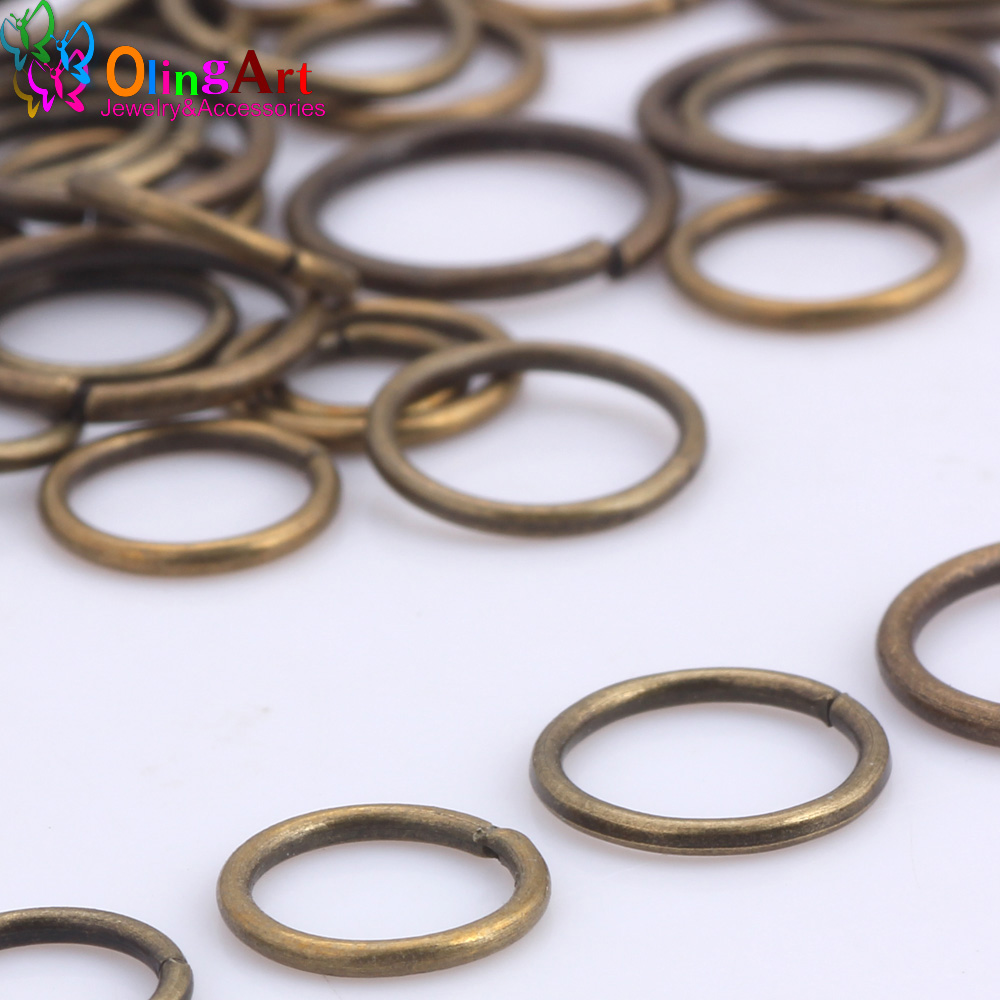 حلقات برونزية مطلية من OlingAr - مراجعة Jump Ring Assorted وسعره