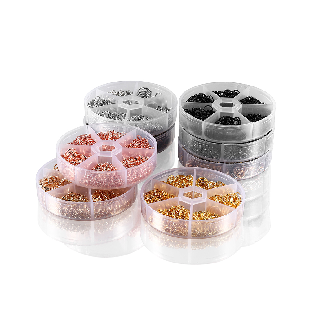 1 صندوق الذهب البرونزية القديم - مراجعة Jump Ring Assorted وسعره