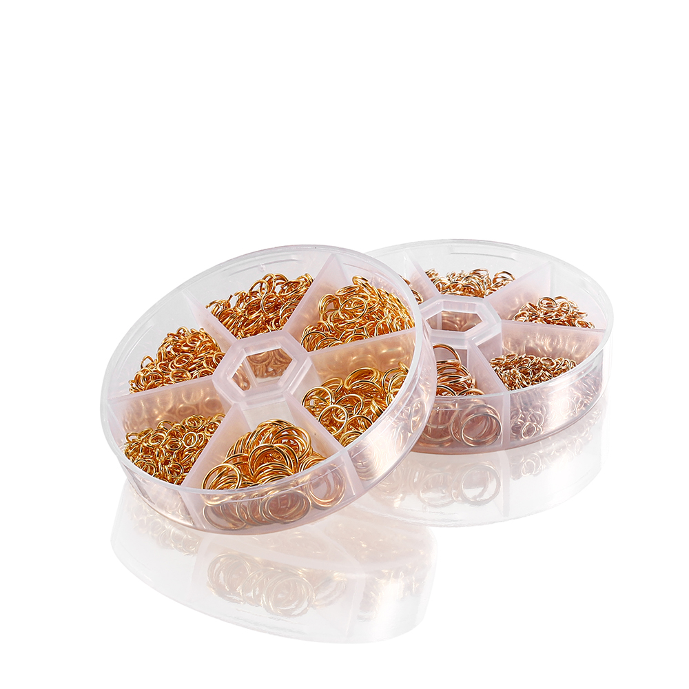 1 صندوق الذهب البرونزية القديم - مراجعة Jump Ring Assorted وسعره