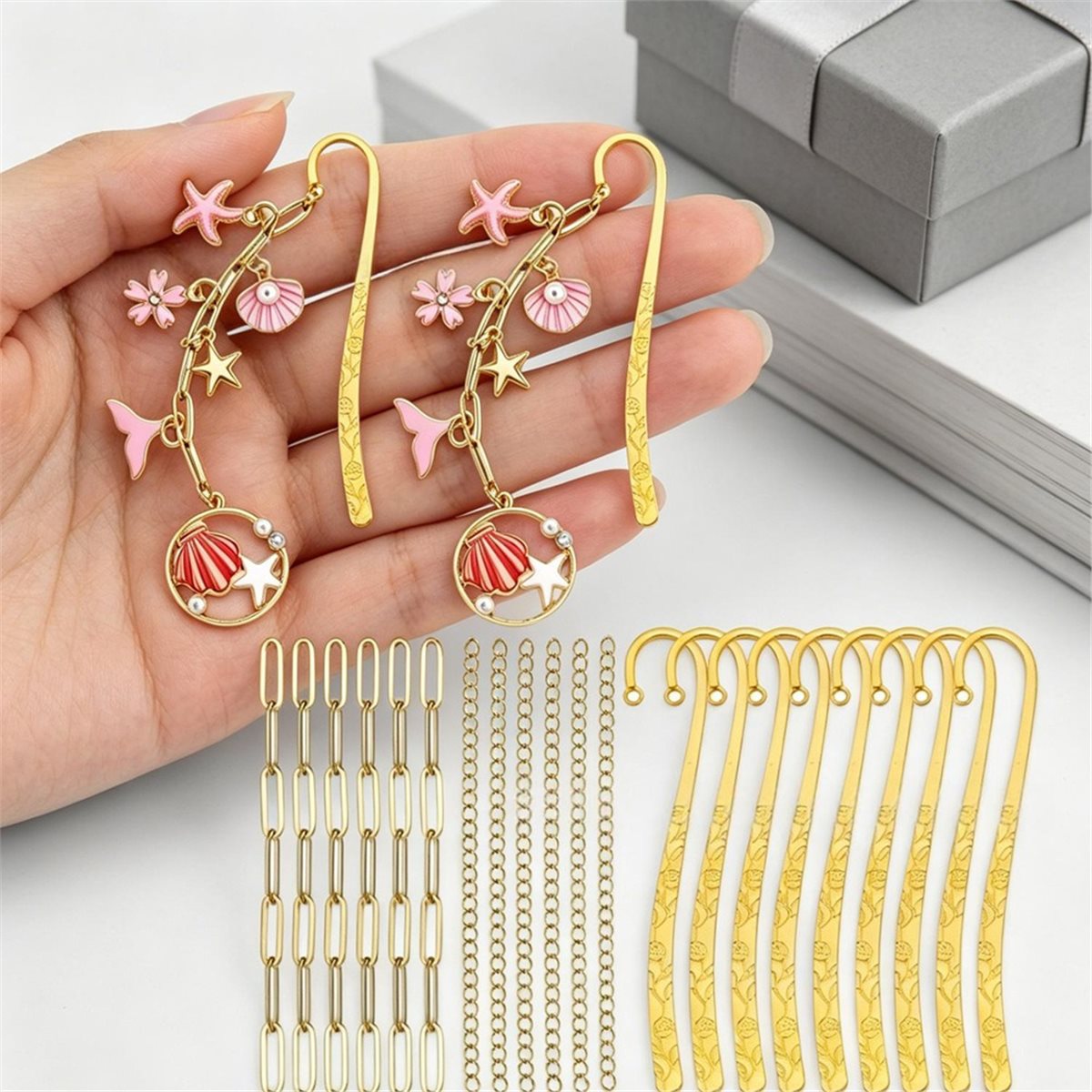 11·11COUPON مجموعة صنع فواصل ا - مراجعة Jump Ring Assorted وسعره
