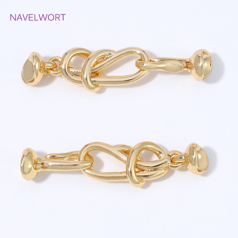 مشبك توصيل على شكل عقدة إنفيني - مراجعة Jewelry Making Knots For Clasps وسعره