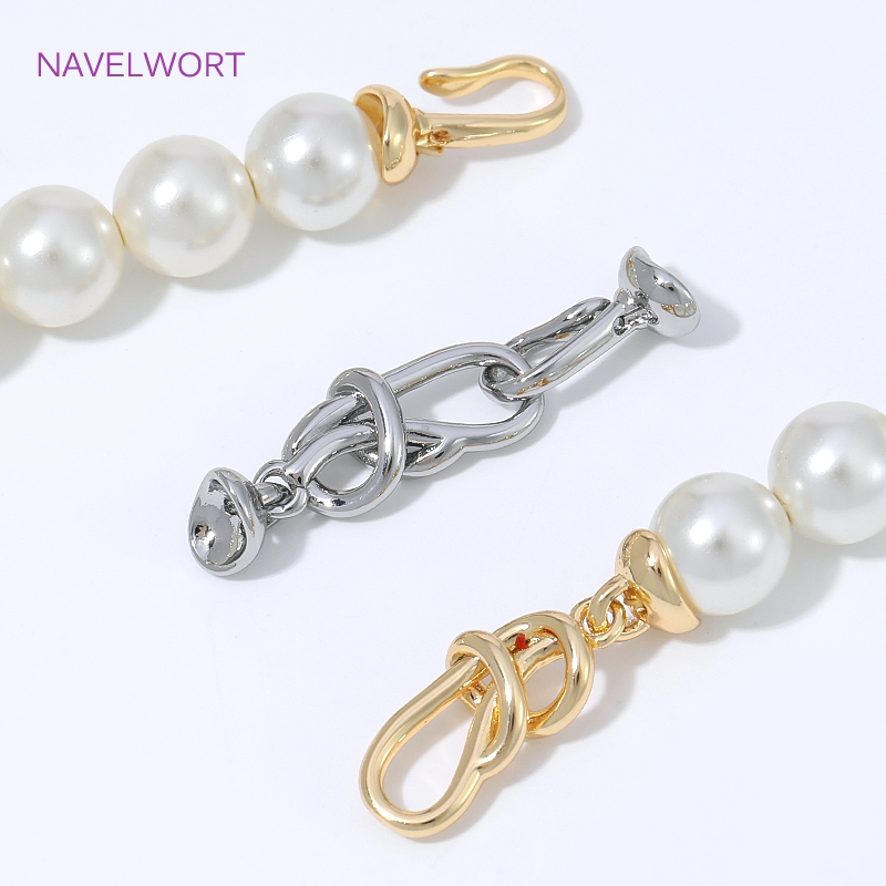 مشبك توصيل على شكل عقدة إنفيني - مراجعة Jewelry Making Knots For Clasps وسعره
