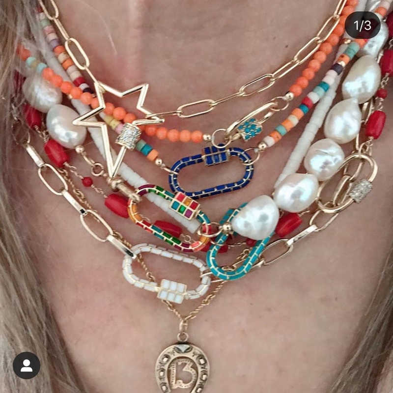مشبك تعليق نحاسي مزخرف مطلي با - مراجعة Jewelry Making Gold وسعره