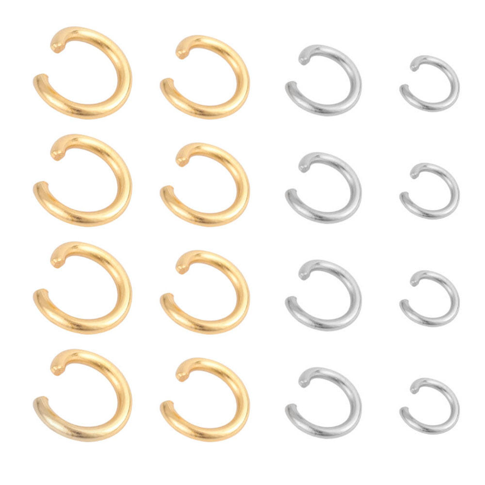 100-200 قطعة/الوحدة الفولاذ ال - مراجعة Jump Ring Assorted وسعره