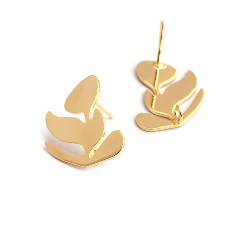 ورقة لوتس نحاسية بلون ذهبي عيا - مراجعة Jewelry Making Gold وسعره