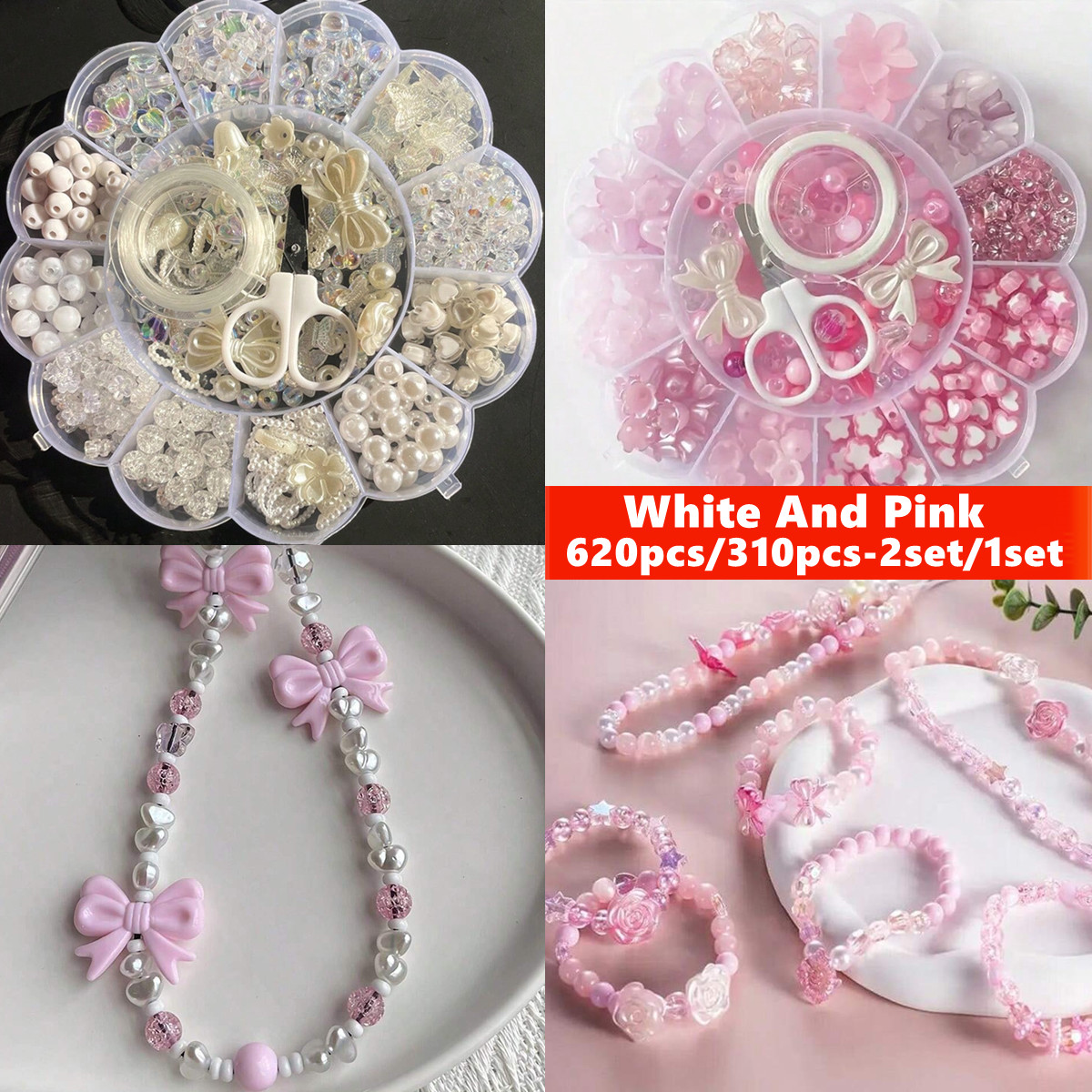 2 مجموعة/مجموعة واحدة من الخرز - مراجعة Jewelry Making Organizer Box وسعره