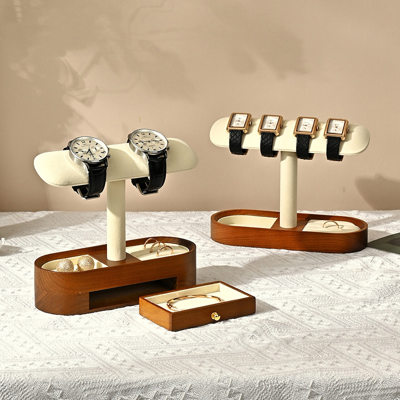Oirlv خشب متين ساعة منظم الرف  - مراجعة Jewelry Making Organizer Box وسعره