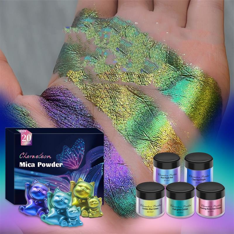 مسحوق الميكا الحرباء لفن الأظا - مراجعة Jewelry Making Techniques وسعره