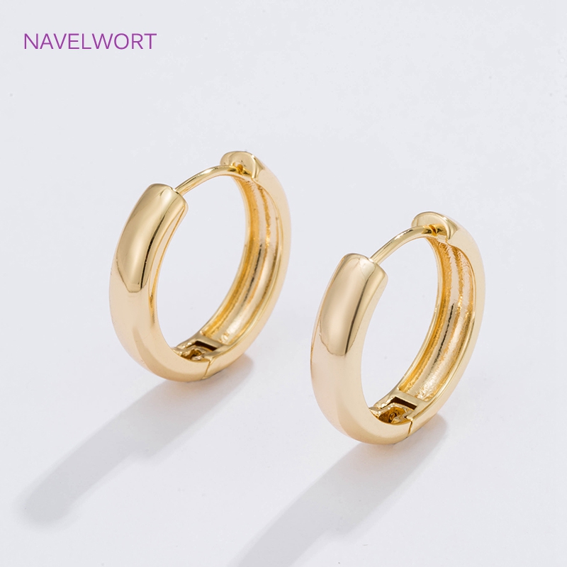 6 أحجام من الأقراط الدائرية ال - مراجعة Jewelry Making Gold وسعره