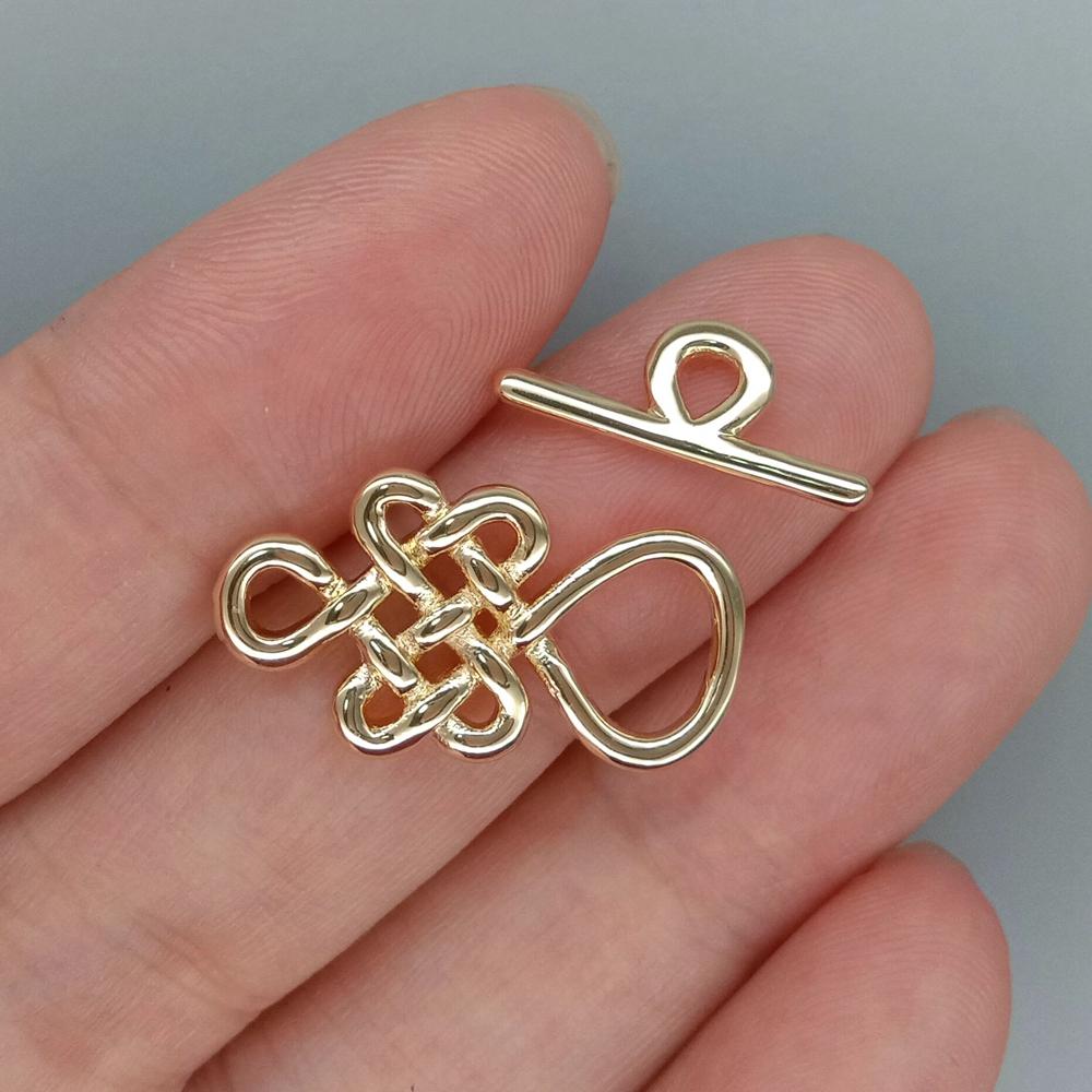 الجملة 10 مجموعات صحيح عاشق عق - مراجعة Jewelry Making Knots For Clasps وسعره