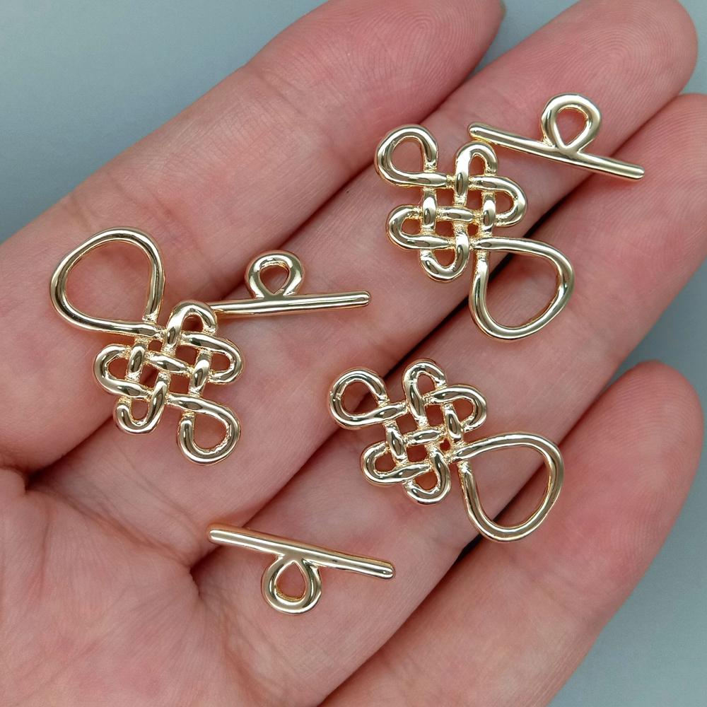 الجملة 10 مجموعات صحيح عاشق عق - مراجعة Jewelry Making Knots For Clasps وسعره
