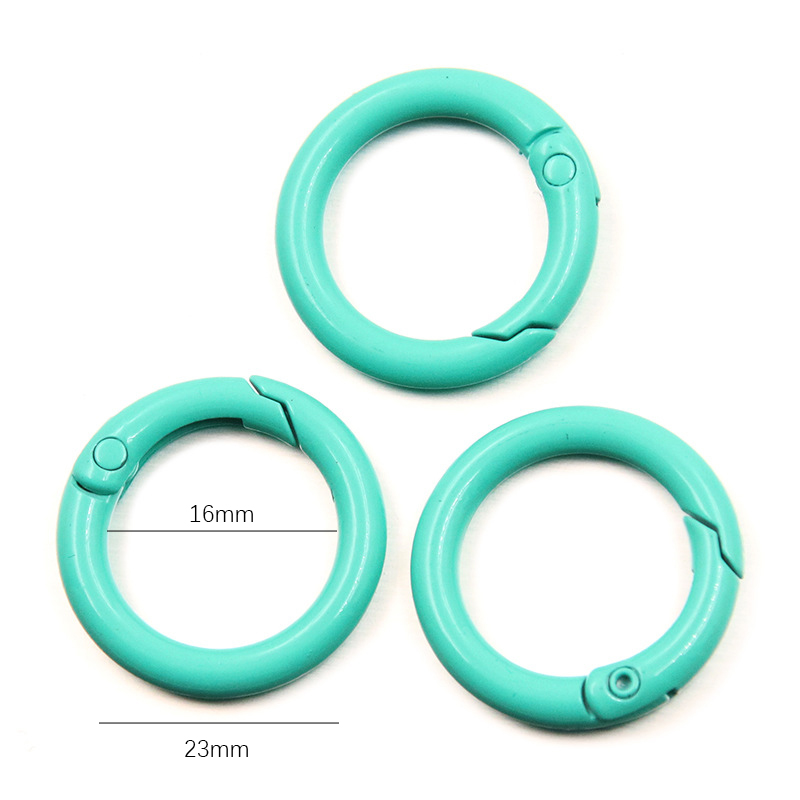 5-20 قطعة الربيع الملونة O خوا - مراجعة Jewelry Making Hoops وسعره