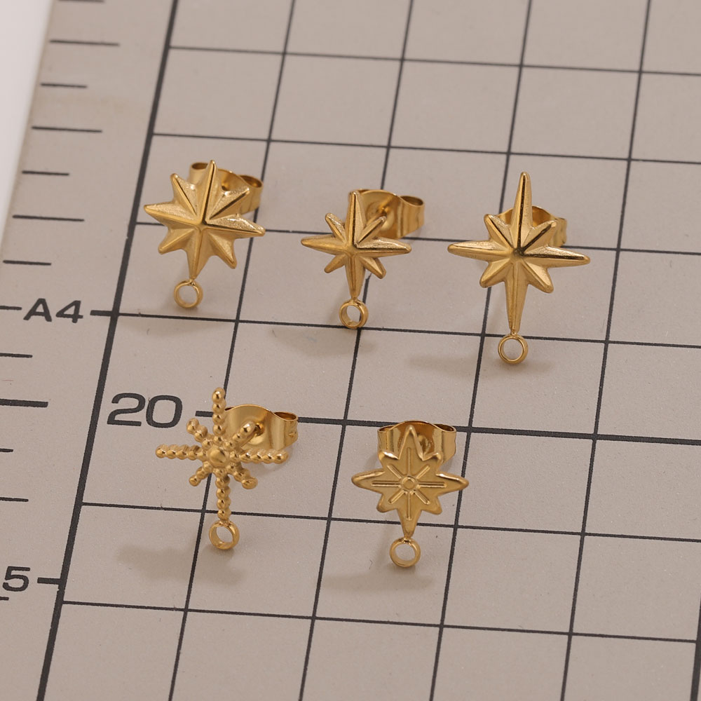 6 قطع من أقراط النجوم المصنوعة - مراجعة Jewelry Making Techniques وسعره