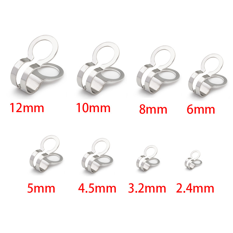 50 قطعة الفولاذ المقاوم للصدأ  - مراجعة Jewelry Making Knots For Clasps وسعره