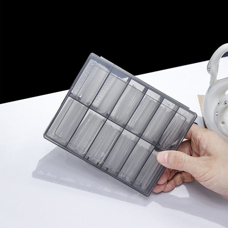 صندوق تخزين شفاف بـ 12 خانة لح - مراجعة Jewelry Making Organizer Box وسعره