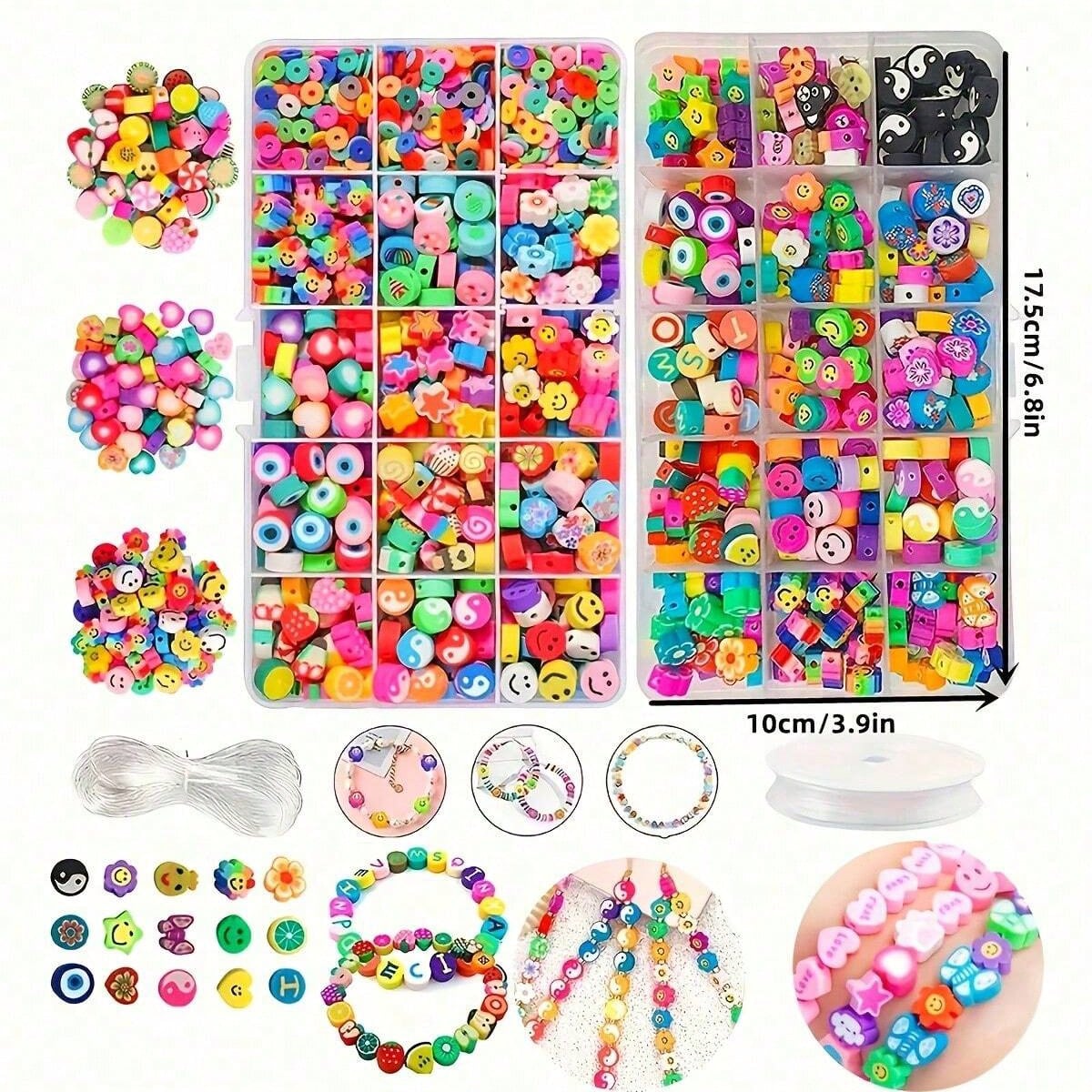 مجموعة خرز من الطين البوليمر 1 - مراجعة Jewelry Making Organizer Box وسعره