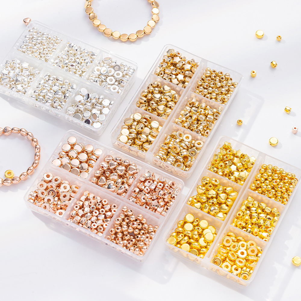 6 نمط 4 ألوان محاصر CCB خزر عا - مراجعة Jewelry Making Diy Kit وسعره
