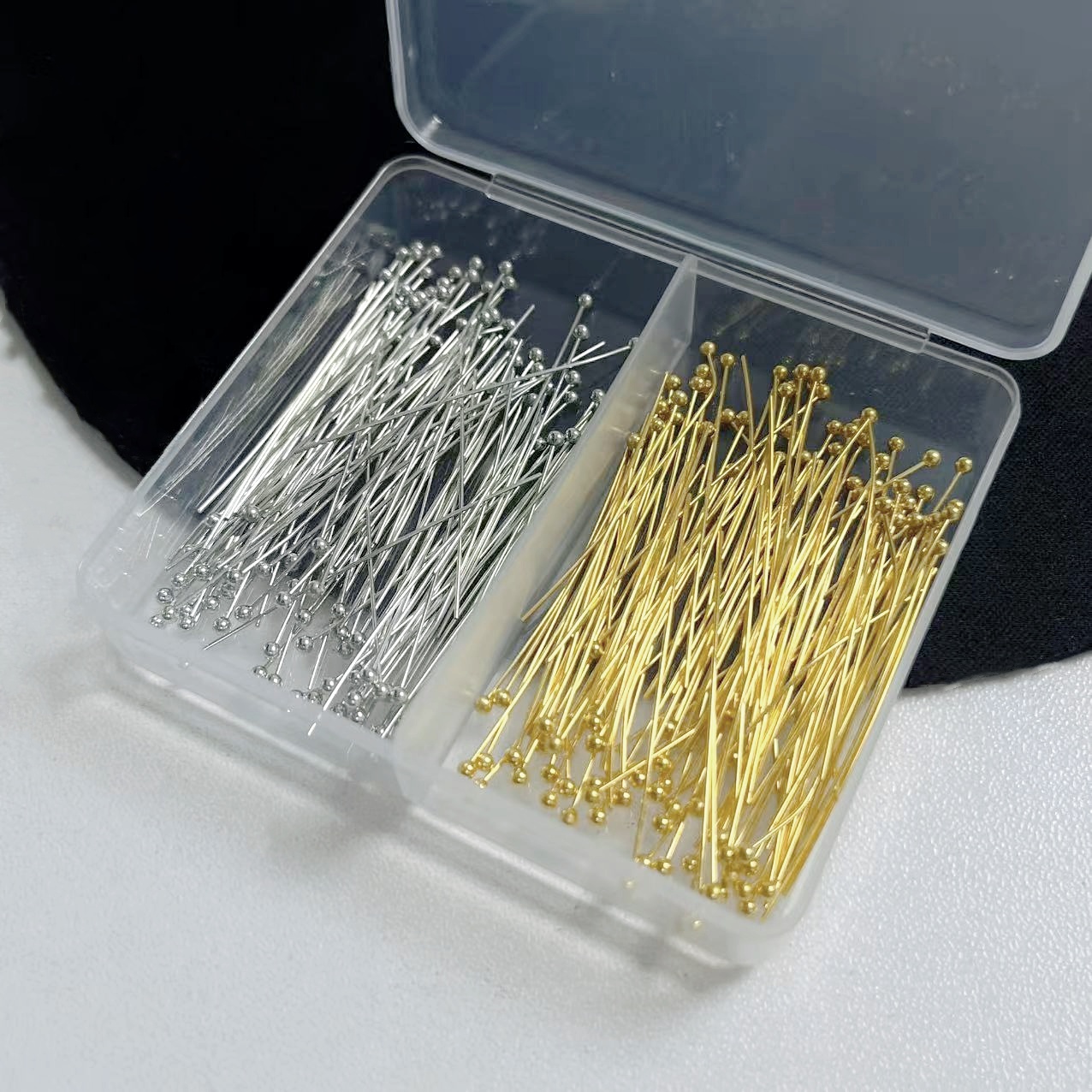 200 قطعة دبابيس الكرة النحاسية - مراجعة Jewelry Making Diy Kit وسعره