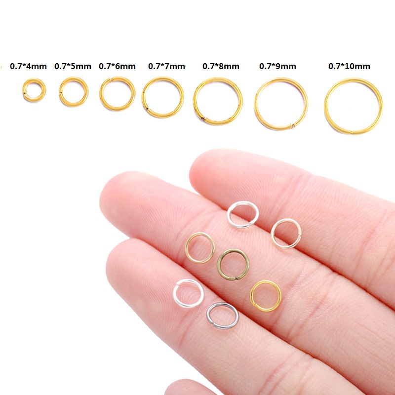 مختلط الألوان 200 قطعة/الوحدة  - مراجعة Jump Ring Assorted وسعره