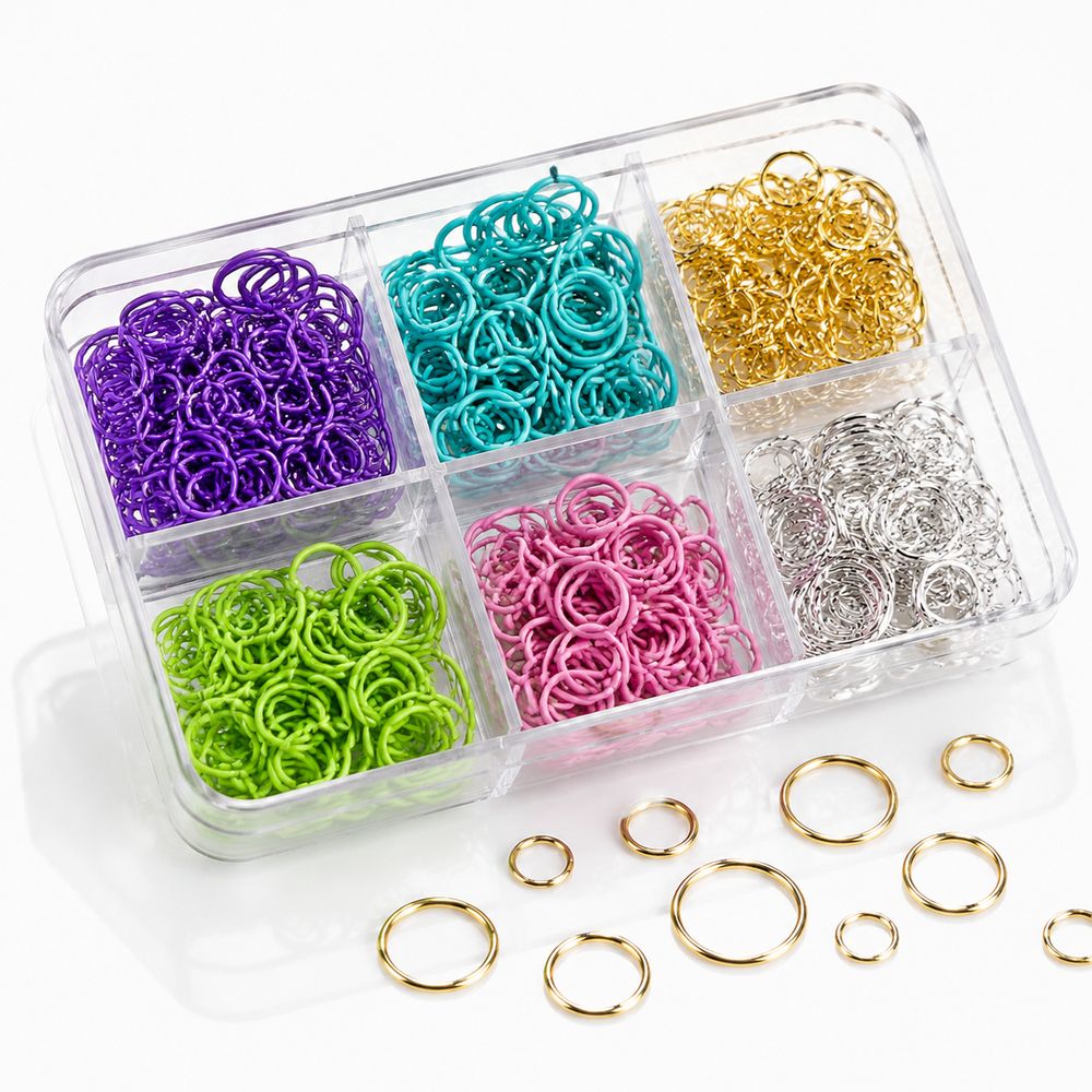 حلقات مفتوحة متعددة الأحجام بت - مراجعة Jump Ring Assorted وسعره