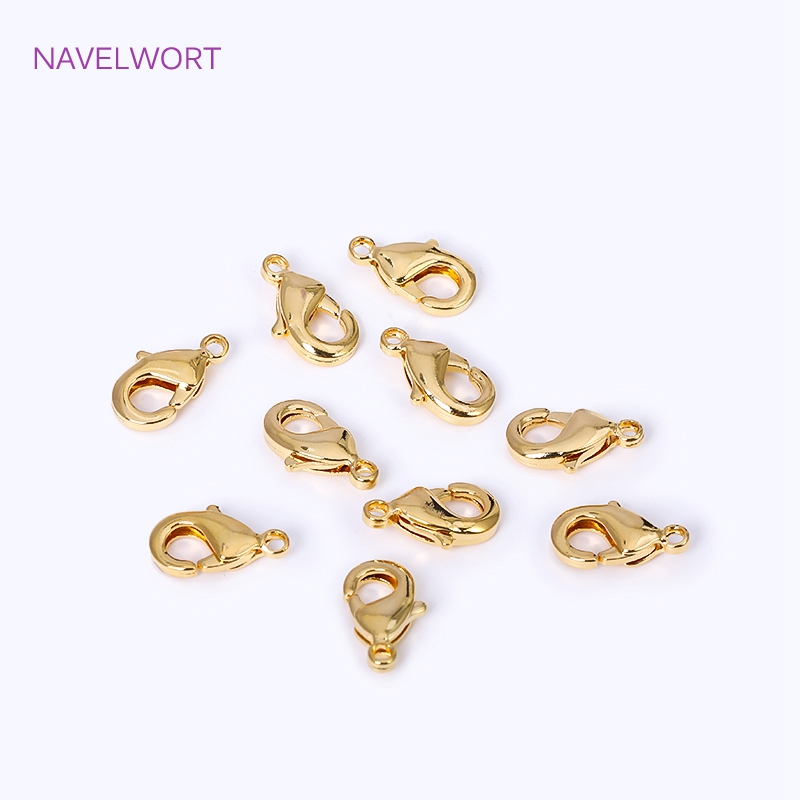 النحاس 18K مطلية بالذهب مشبك ق - مراجعة Jewelry Making Knots For Clasps وسعره