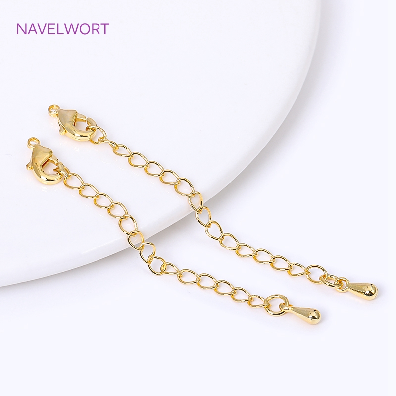 النحاس 18K مطلية بالذهب مشبك ق - مراجعة Jewelry Making Knots For Clasps وسعره