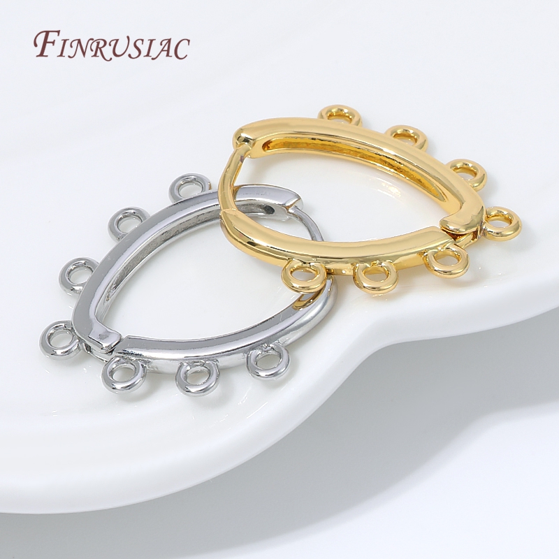 أقراط هوجي مطلية بالذهب عيار 1 - مراجعة Jewelry Making Hoops وسعره