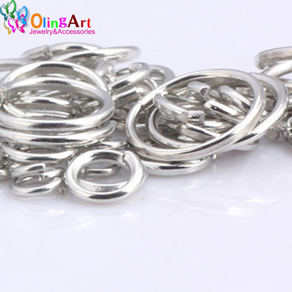 حلقات ربط مطلية بالروديوم من O - مراجعة Jump Ring Assorted وسعره