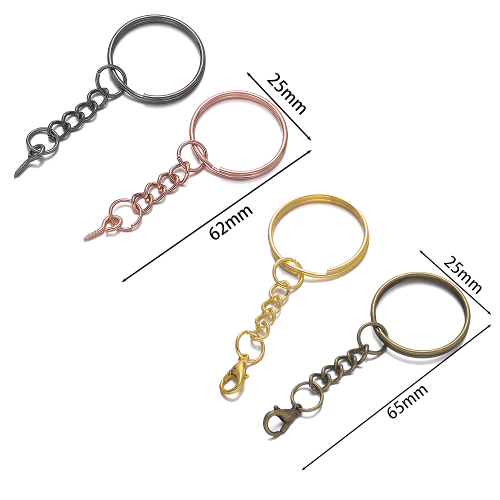 10 قطع/مجموعة حلقات مفاتيح دائ - مراجعة Jewelry Making Hoops وسعره
