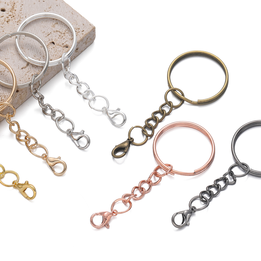 10 قطع/مجموعة حلقات مفاتيح دائ - مراجعة Jewelry Making Hoops وسعره