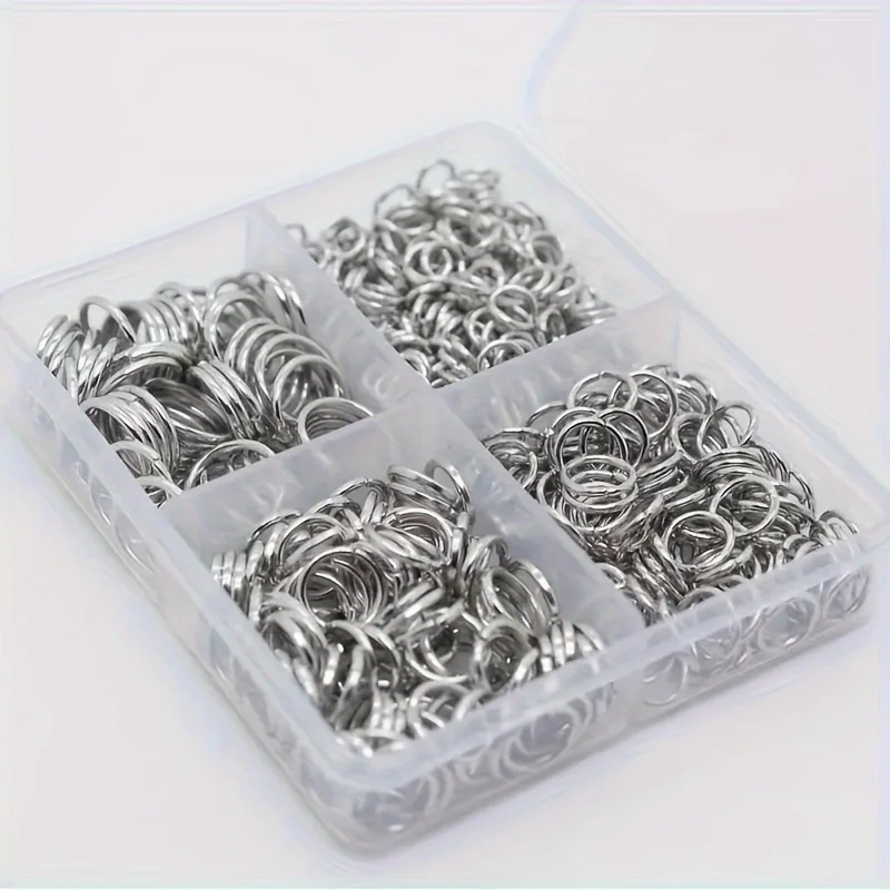 مجموعة من 500 قطعة حلقات مفتوح - مراجعة Jump Ring Assorted وسعره