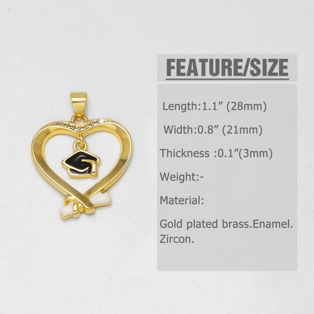 OCESRIO قلادات على شكل قلب وقم - مراجعة Jewelry Making Diploma وسعره
